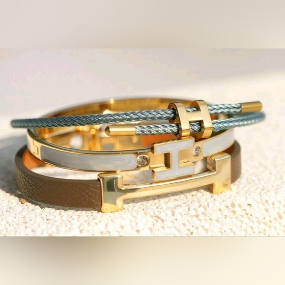 Hermes Style Bracelets - Picture 2 of 5